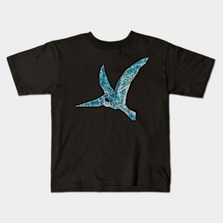 geometric pterodactyl Kids T-Shirt